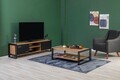 Set mobilier living, Sapphire, Cosmo Takım 25, PAL, Pin Atlantic / Negru
