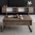 Set mobilier living, Bexley, Luxe Set, PAL, Nuc / Aur