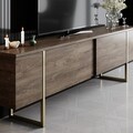 Set mobilier living, Bexley, Luxe Set, PAL, Nuc / Aur