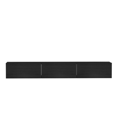 Comoda TV, Inarch, Terra, 180x26x31 cm, PAL, Negru