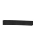 Comoda TV, Inarch, Terra, 180x26x31 cm, PAL, Negru