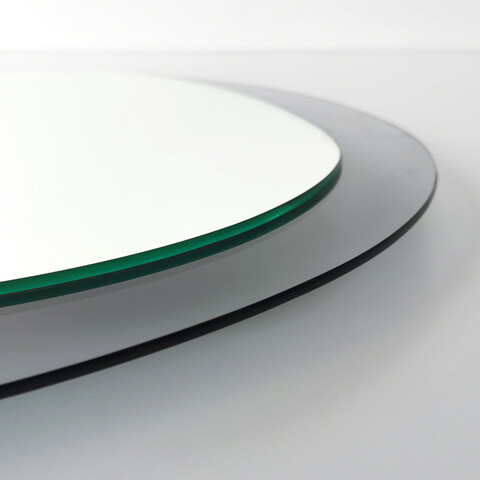 Oglinda decorativa, Neostill, Aqua A344, 75x55 cm, 100% STICLA CALITA (grosime: 2 cm), Fumuriu