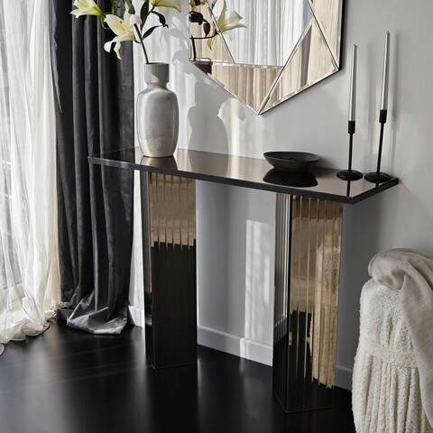 Dulap, Neostill, Dresser 2B, 105x80x34 cm, PAL, Bronz