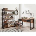 Set de mobilier pentru camera de studiu, Sapphire, COSMO-TKM.8, PAL, Pin Atlantic / Negru