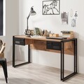 Set de mobilier pentru camera de studiu, Sapphire, COSMO-TKM.8, PAL, Pin Atlantic / Negru
