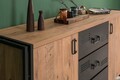 Set mobilier living, Sapphire, Cosmo Takım 22, PAL, Pin Atlantic / Negru