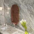 Oglinda decorativa, Siam, Riors, 45x85x2 cm, MDF , Bronz / Aur