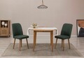 Set masă și scaune extensibile (3 bucăți), Vella, Vina 1070, PAL, Pin Atlantic / Verde