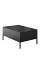 Set mobilier living, Bexley, Lord, PAL, Antracit / Negru