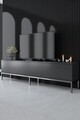 Set mobilier living, Bexley, Lord, PAL, Antracit / Argintiu