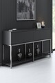 Set mobilier living, Bexley, Lord, PAL, Antracit / Argintiu