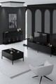 Set mobilier living, Bexley, Lord, PAL, Negru