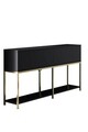 Set mobilier living, Bexley, Lord, PAL, Negru