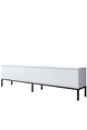 Set mobilier living, Bexley, Lord, PAL, Alb/Negru