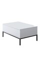 Set mobilier living, Bexley, Lord, PAL, Alb/Negru