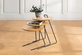 Set masute 3 piese, Hanah Home, Metis, Natural