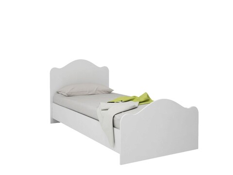 Set de mobilier pentru camera copiilor, Nipigon, Zebra, MDF , Alb