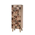 Set de mobilier pentru hol, Hanah Home, Vegas Sonomo, Sonomo / Antracit