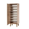 Set de mobilier pentru hol, Hanah Home, Vegas Sonomo, Sonomo / Antracit