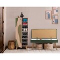 Set de mobilier pentru hol, Hanah Home, Vegas Sonomo, Sonomo / Verde