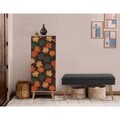 Set de mobilier pentru hol, Hanah Home, Vegas Sonomo, Sonomo / Antracit
