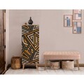 Set de mobilier pentru hol, Hanah Home, Vegas Sonomo, Sonomo / Piatră