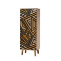 Set de mobilier pentru hol, Hanah Home, Vegas Sonomo, Sonomo / Antracit