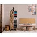 Set de mobilier pentru hol, Hanah Home, Vegas Sonomo, Sonomo / Piatră