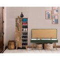 Set de mobilier pentru hol, Hanah Home, Vegas Sonomo, Sonomo / Verde