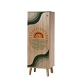 Set de mobilier pentru hol, Hanah Home, Vegas Sonomo, Sonomo / Verde