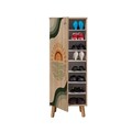 Set de mobilier pentru hol, Hanah Home, Vegas Sonomo, Sonomo / Verde
