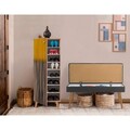 Set de mobilier pentru hol, Hanah Home, Vegas Sonomo, Sonomo / Antracit