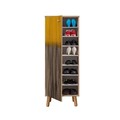 Set de mobilier pentru hol, Hanah Home, Vegas Sonomo, Sonomo / Antracit