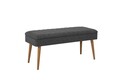 Set de mobilier pentru hol, Hanah Home, Vegas Sonomo, Sonomo / Antracit