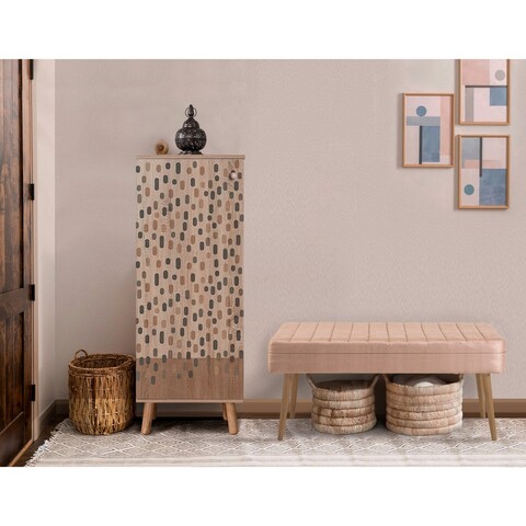 Set de mobilier pentru hol, Hanah Home, Vegas Sonomo, Sonomo / Piatră