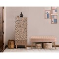 Set de mobilier pentru hol, Hanah Home, Vegas Sonomo, Sonomo / Piatră