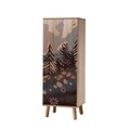 Set de mobilier pentru hol, Hanah Home, Vegas Sonomo, Sonomo / Albastru închis