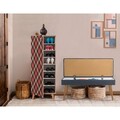 Set de mobilier pentru hol, Hanah Home, Vegas Sonomo, Sonomo / Albastru închis
