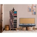 Set de mobilier pentru hol, Hanah Home, Vegas Sonomo, Sonomo / Albastru închis