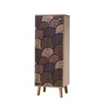 Set de mobilier pentru hol, Hanah Home, Vegas Sonomo, Sonomo / Albastru închis