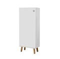 Set de mobilier pentru hol, Hanah Home, Vegas White, Alb / Antracit