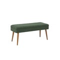 Set de mobilier pentru hol, Hanah Home, Vegas White, Alb/Verde