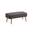 Set de mobilier pentru hol, Hanah Home, Vegas White, Alb/Gri