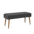 Set de mobilier pentru hol, Hanah Home, Vegas White, Alb / Antracit