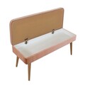 Set de mobilier pentru hol, Hanah Home, Vegas White, Alb / Piatra