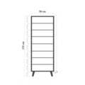 Set de mobilier pentru hol, Hanah Home, Vegas White, Alb / Piatra