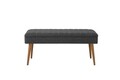 Set de mobilier pentru hol, Hanah Home, Vegas White, Alb / Antracit