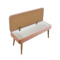 Set de mobilier pentru hol, Hanah Home, Vegas White, Alb / Piatra