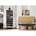 Set de mobilier pentru hol, Hanah Home, Vegas White, Alb/Verde