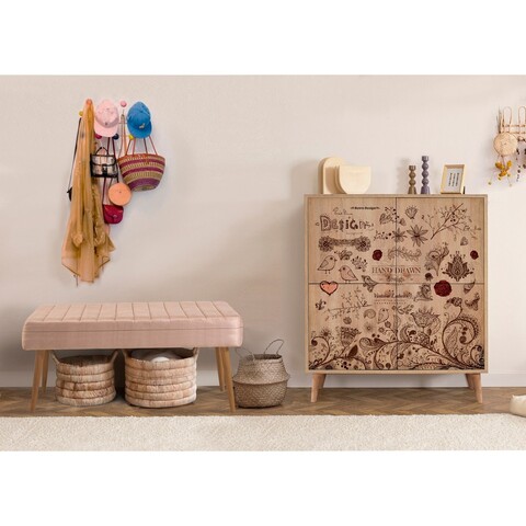 Set de mobilier pentru hol, Hanah Home, Multilux, Sonomo / Piatră